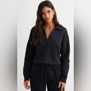 Abercrombie & Fitch notch neck sweater
